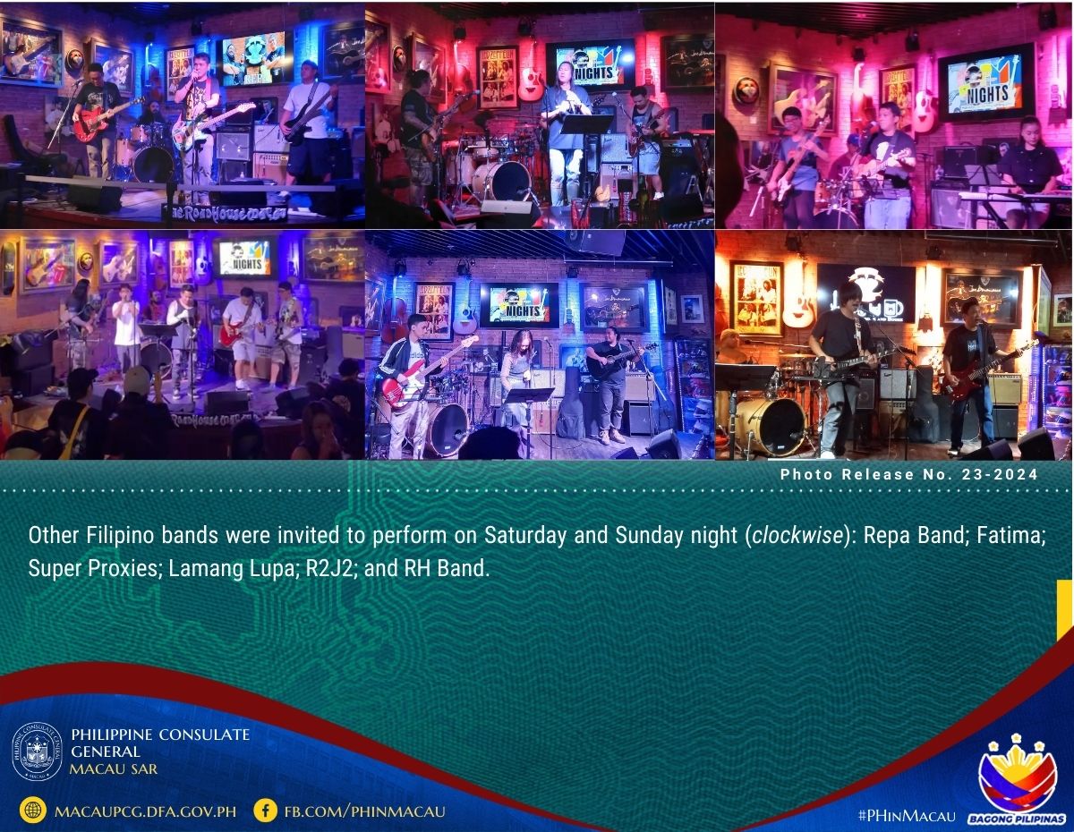 2nd page Photo Release No.23 2024 Macau SAR PCG Celebrates National Heritage Month Through OPM Nights