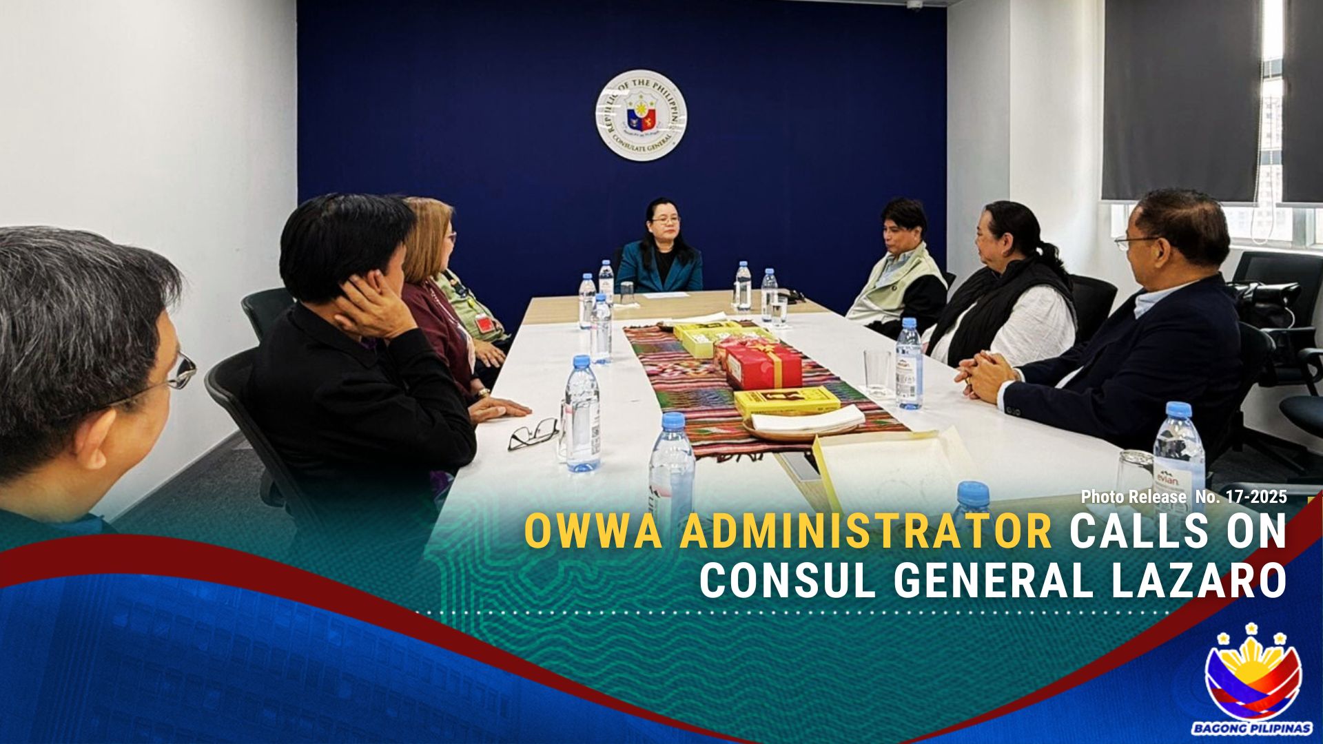 3 Photo Release No.17 2025 OWWA Administrator Calls on Consul General Lazaro