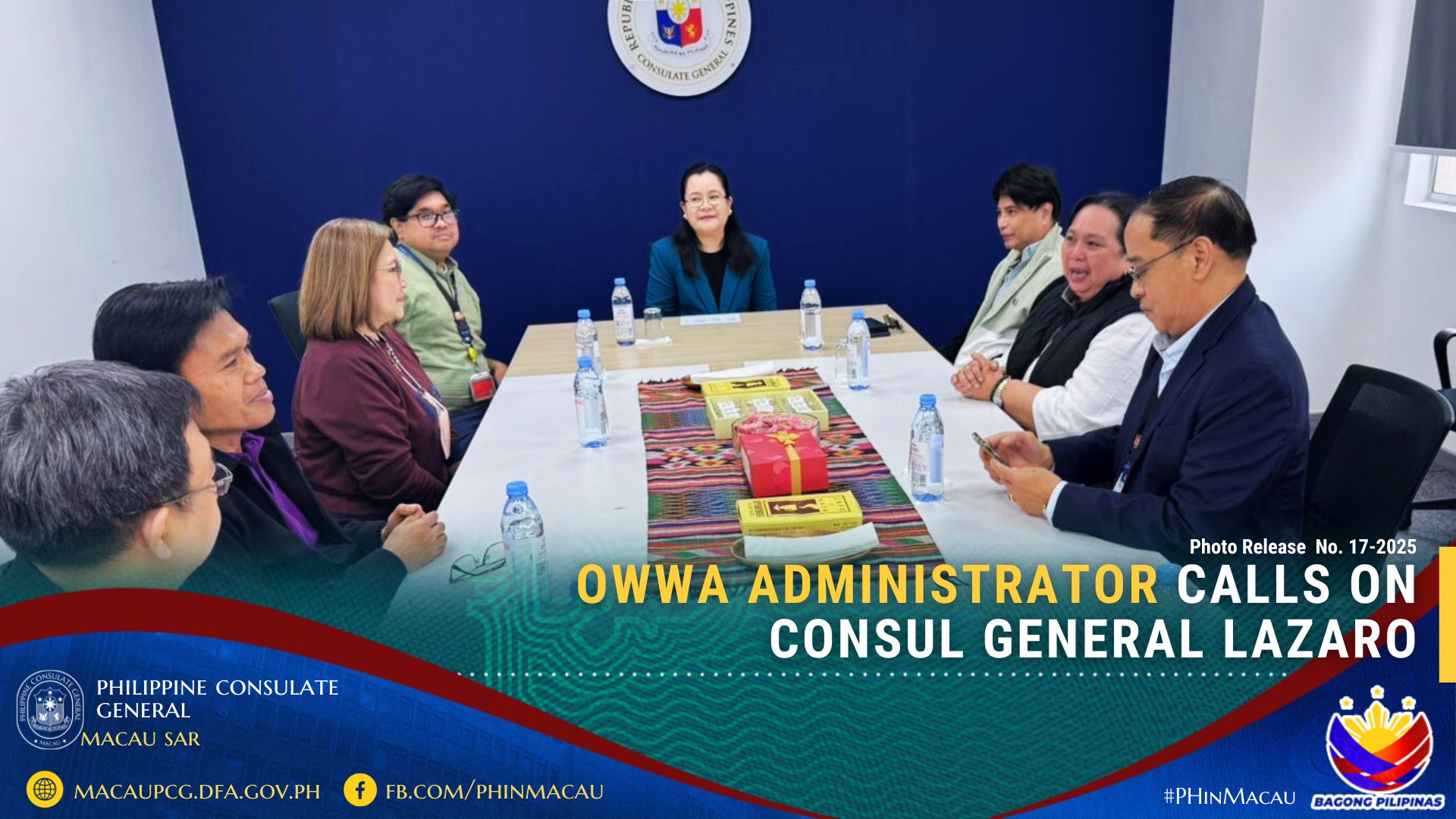 5 Photo Release No.17 2025 OWWA Administrator Calls on Consul General Lazaro